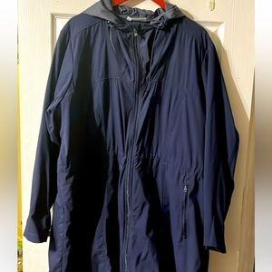 EUC Athleta Drip Drop Navy Jacket 2x